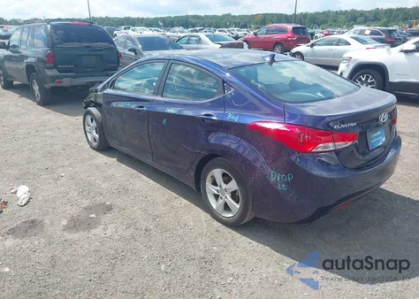 2013 Hyundai Elantra Gls из США, поврежденный, VIN 5NPDH4AE4DH447483